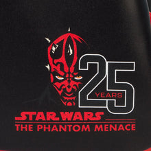 Loungefly Star Wars Phantom Menace 25th Anniversary Darth Maul Detachable Hood Cosplay Mini Backpack