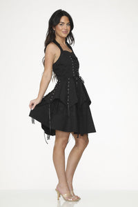 Black Pirate Mini Dress