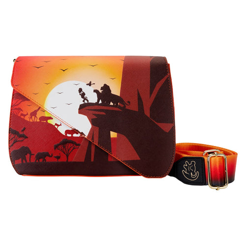 Preorder Loungefly Lion King 30th Anniversary Pride Rock Silhouette Crossbody Bag