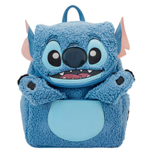 Loungefly  Stitch Plush Pocket Mini Backpack