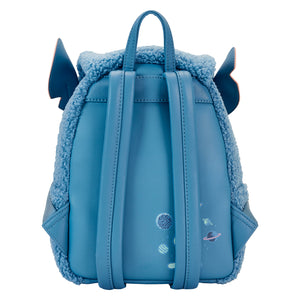 Loungefly  Stitch Plush Pocket Mini Backpack