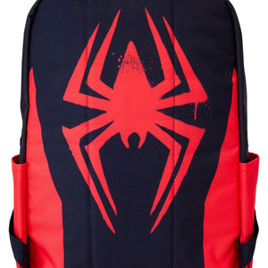 Preorder Loungefly Marvel Spider-Verse Miles Morales Suit Full -Size Nylon Backpack