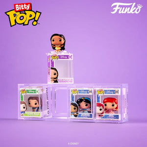 Funko Pop! Bitty POP! Disney Princess 4- Pack Series 2