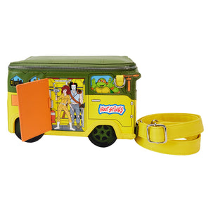 Preorder Loungefly TMNT 40th Anniversary Party Wagon Figural Crossbody Bag