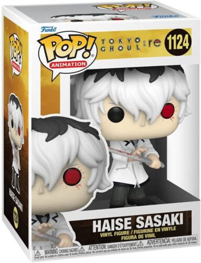 Funko Pop! Tokyo Ghoul:Re- Haise Sakaki #1124 (Pop Protector