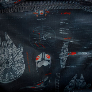 Loungefly COLLECTIV Star Wars Rebel Alliance The EVRYDAY Convertible Backpack & Crossbody Bag