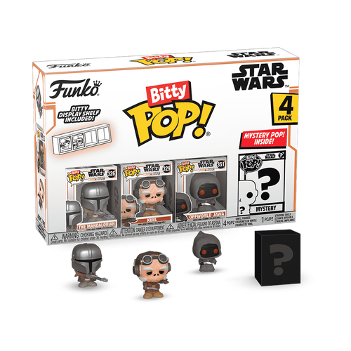 Funko Pop! Bitty POP! Star Wars: The Mandalorian 4-Pack Series 2