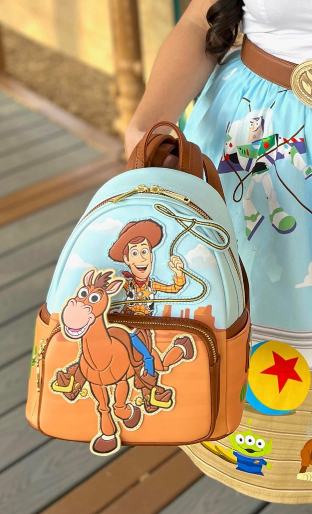 Woody Jessie From Toy Story Backpack Woody And Bullseye Mini