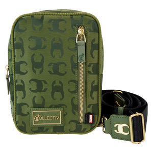 Loungefly COLLECTIV Marvel Loki The INFLUENCR Convertible Sling & Crossbody Bag