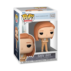 Funko Pop! Succession: Shiv Roy #1432 (Pop Protector Included)