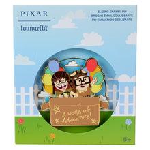 Preorder Loungefly PIxar Up 15th Anniversary Spirit of Adventure Moving 3" Collector Box Pin