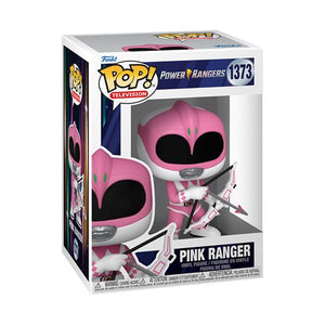 Funko Pop! Mighty Morphin Power Rangers 30th Anniversary Pink Ranger #1373 (Pop Protector Included)