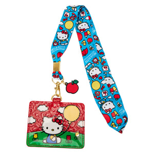 Loungefly Hello Kitty 50th Anniversary Classic Lanyard with Card Holder