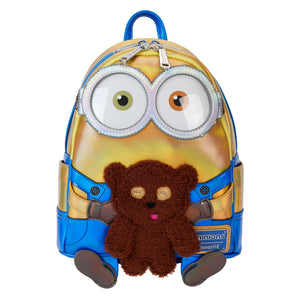 Preorder Loungefly Despicable Me Iridescent Bob Cosplay Mini Backpack