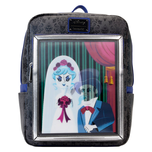 Loungefly Haunted Mansion Black Widow Bride Lenticular Mini Backpack