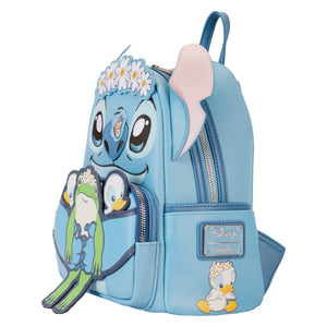 Loungefly Lilo and Stitch Springtime Stitch Cosplay Mini Backpack