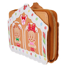 Loungefly Disney Mickey and Friends Gingerbread House Ziparound Wallet