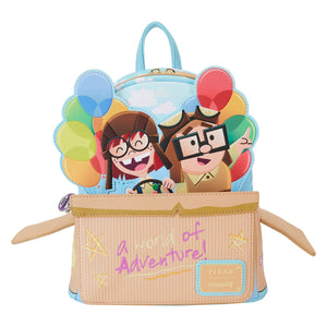 Preorder Loungefly Pixar Up 15th Anniversary Spirit Of Adventure Mini Backpack