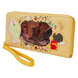 Loungefly Disney Princess Beauty and The Beast Belle Lenticular Wristlet