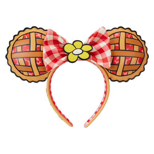 Preorder Loungefly Disney Minnie and Mickey Picnic Pie Ear Headband