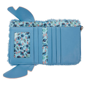 Loungefly  Stitch Plush Bifold Wallet