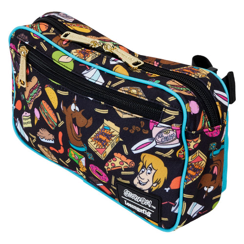 Preorder Loungefly WB Scooby Doo Munchies AOP Nylon Waist Bag