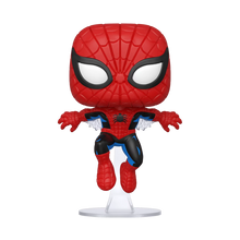 Funko Pop! Marvel 80th - First Appearance Spider-Man 593 (Pop Protector Included)