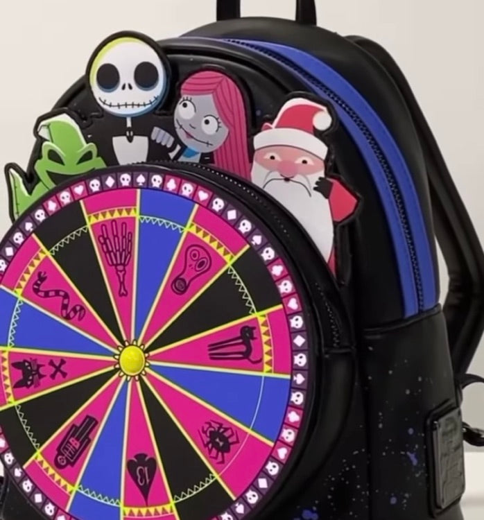 Loungefly Nightmare Before Christmas Oogie Boogie Wheel Mini