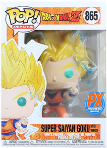 Pop! Animation: Dragon Ball Z - Super Saiyan 2 Goku Px Previews Limited Edition Exclusive (Comes With Pop Protector)