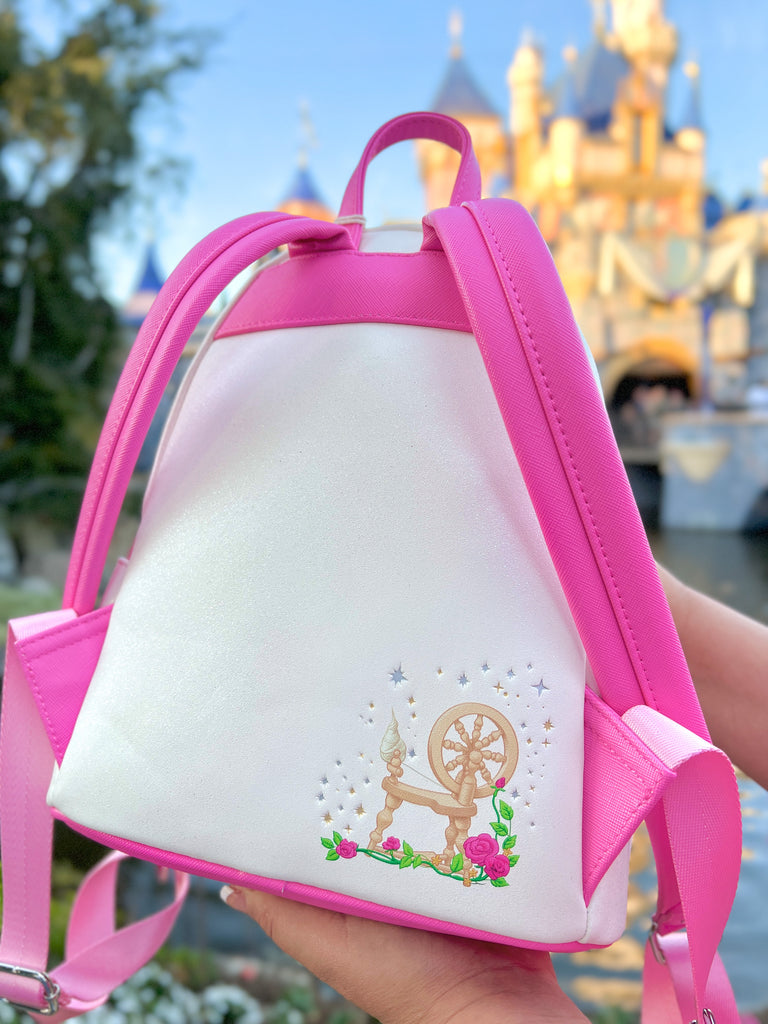 HKDL - Princess Castle Sleeping Beauty Loungefly Mini Backpack【Ready S –  CastlePlanetHK
