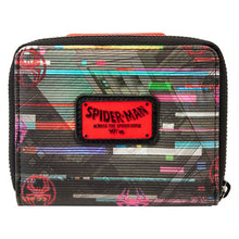 Loungefly Marvel Across The Spider man spiderverse Lenticular Ziparound Wallet