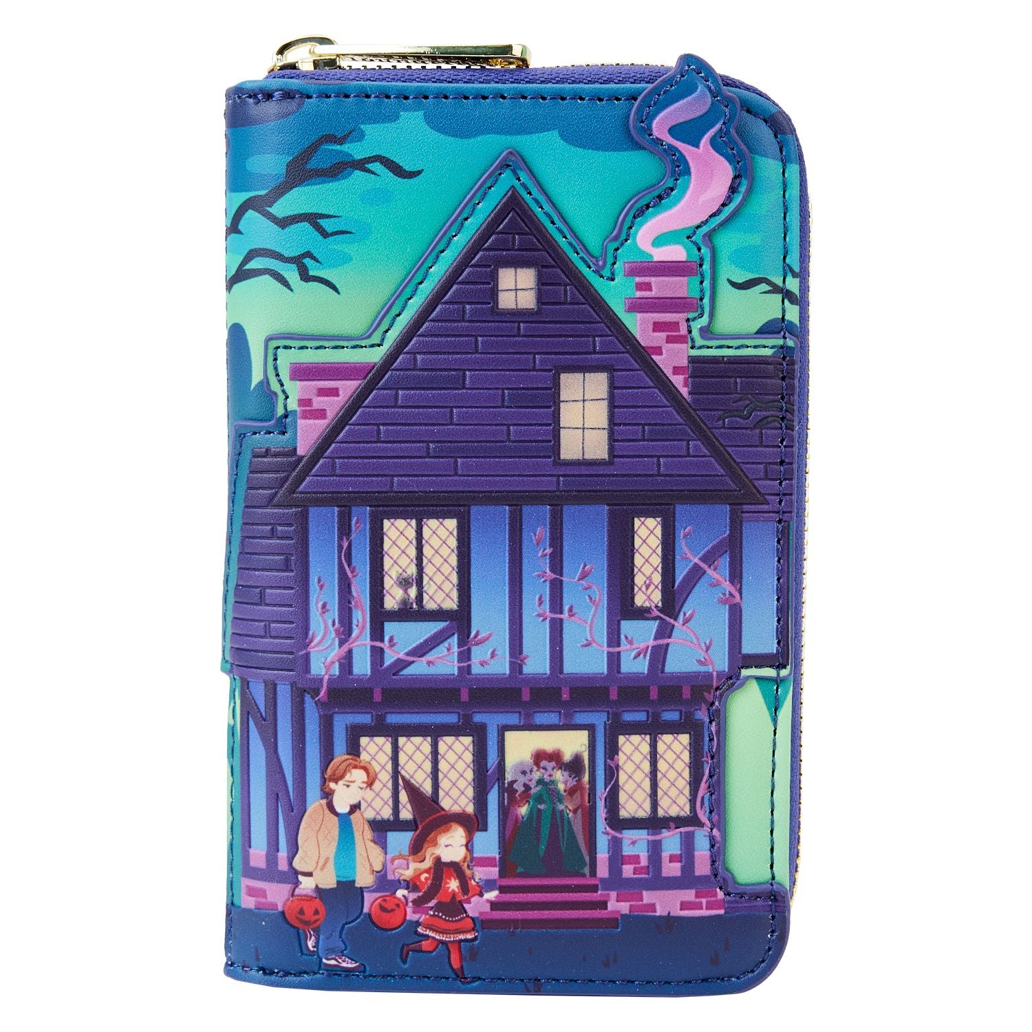 【Lounge Fly】Hocus Pocus Sisters Cauldron Accordion Wallet Hocus Pocus Sanderson Sisters Cauldron Glow Accordion Wallet