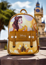 Princess Belle 11" Vegan Leather Mini Backpack with Dustbag