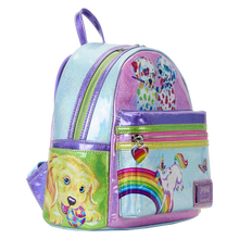 Loungefly Lisa Frank Color Block Mini Backpack