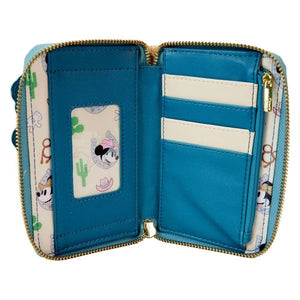 Loungefly  Mickey and Minnie Zip Around Wallet