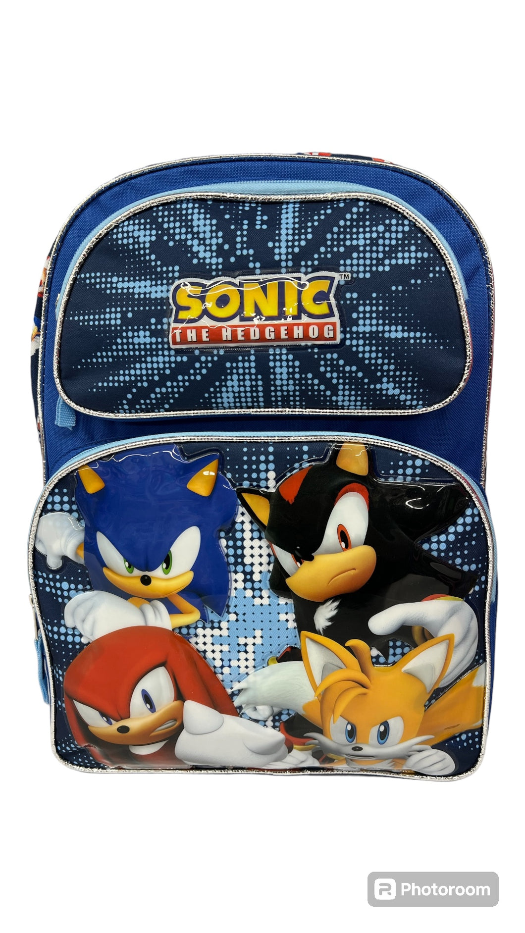 Sonic The Hedgehog- Star Burst 16-inch Backpack