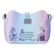 Loungefly  Sleeping Beauty 65th Anniversary Floral Crown Crossbody Bag