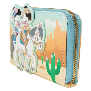 Loungefly  Mickey and Minnie Zip Around Wallet