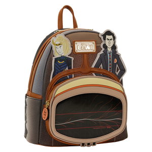 Loungefly  Loki TVA Lenticular Multiverse Mini Backpack