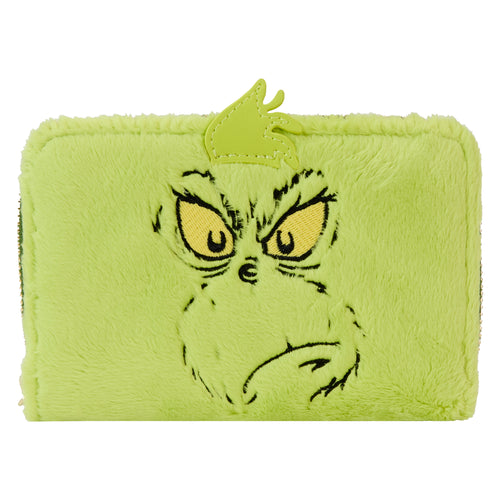 Preorder Dr Seuss Plush Grinch Glow Cosplay Ziparound Wallet