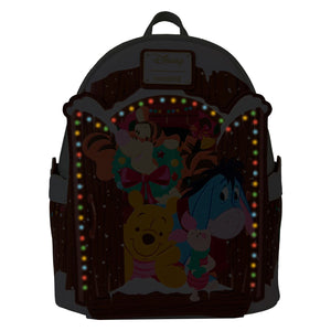 Winnie The Pooh Holiday Scene Pooh and Friends Mini Backpack