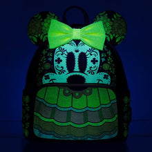 Loungefly Minnie Mouse Dia de los Muertos Sugar Skull Mini Backpack