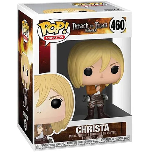 Funko Pop! Attack on Titan- Christa #460 (Pop Protector Included)