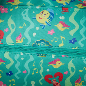 Loungefly Disney TLM 35th Anniversary Ariel Face Crossbody Bag