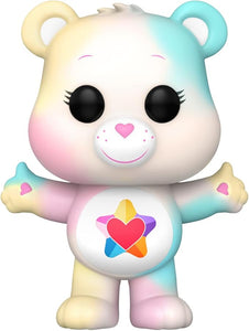 Funko Pop! Care Bears 40th Anniversary- True Heart Bear #1206 (Pop Protector Included)