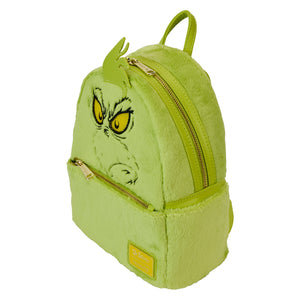 Dr Seuss Plush Grinch Light-Up Cosplay Mini Backpack