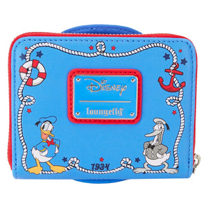 Donald Duck 90th Anniversary Lenticular Zip Around Wallet