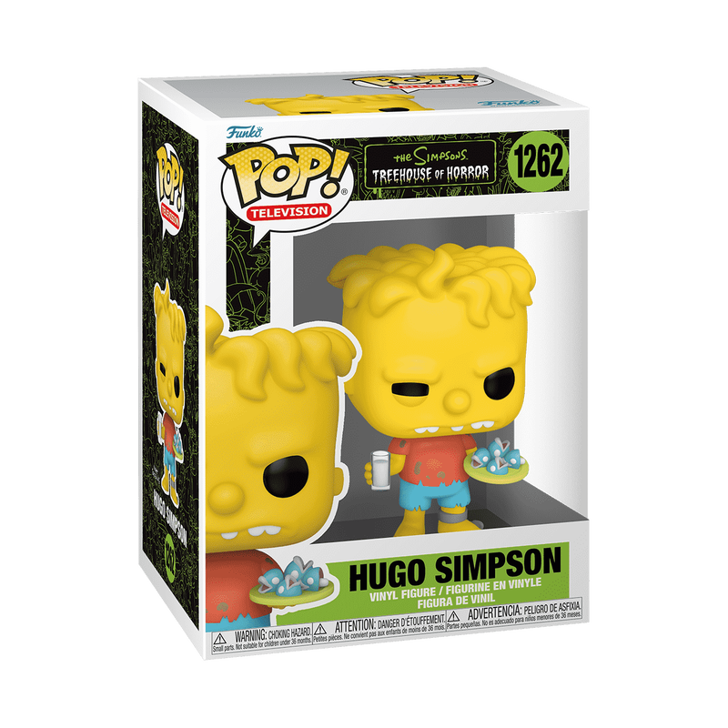 Funko Pop! The Simpsons: Hugo Simpson #1262 (Pop Protector Included)