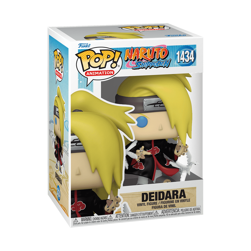 Funko Pop! Naruto: Shippuden Deidara #1434 (Pop Protector Included)