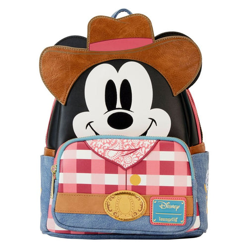 Loungefly  Western Mickey Mouse Cosplay Mini Backpack